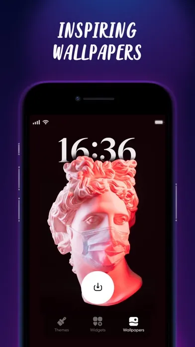 Ảnh chụp màn hình của Lock Screen Widgets & Icons