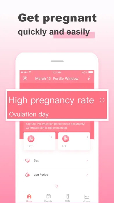 Screenshot di Shecare - Ovulation Tracker