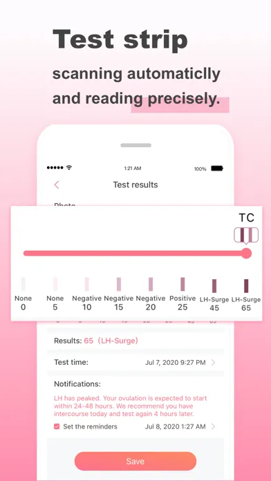 Screenshot di Shecare - Ovulation Tracker