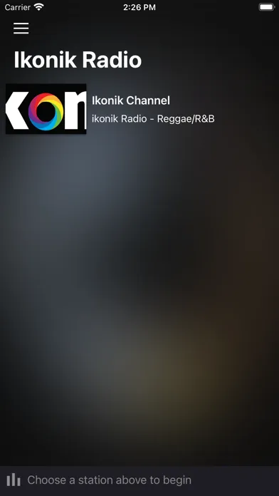 Ikonik Radio Screenshots