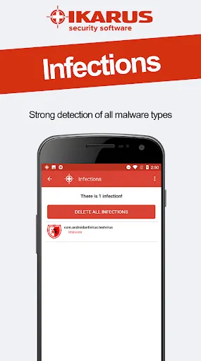 Скриншоты IKARUS mobile.security
