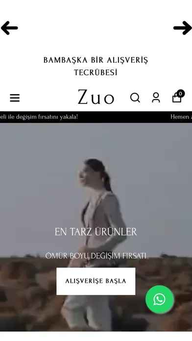 Capturas de tela do Zuo