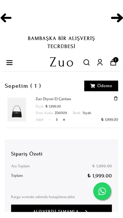 Capturas de tela do Zuo