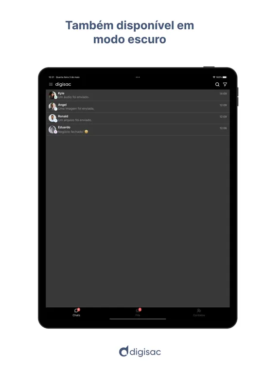 Digisac iPad  Ekran Görüntüleri