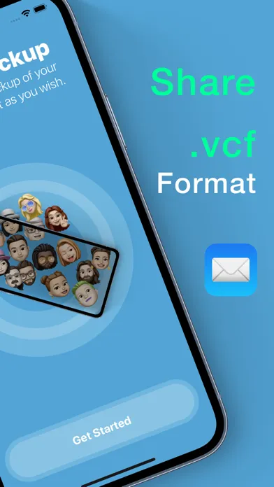 Ảnh chụp màn hình của Contacts Backup for VCF Excel