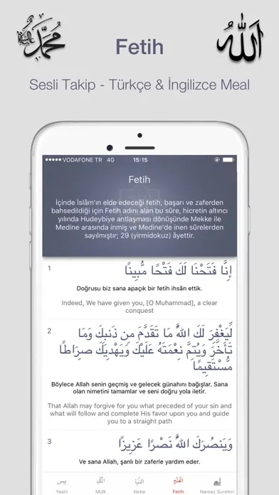 Capturas de tela do Surah Yaseen - Prayer Surah