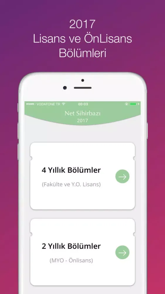 Capturas de pantalla de ÖSYM TYT AYT YKS Net - UniNet