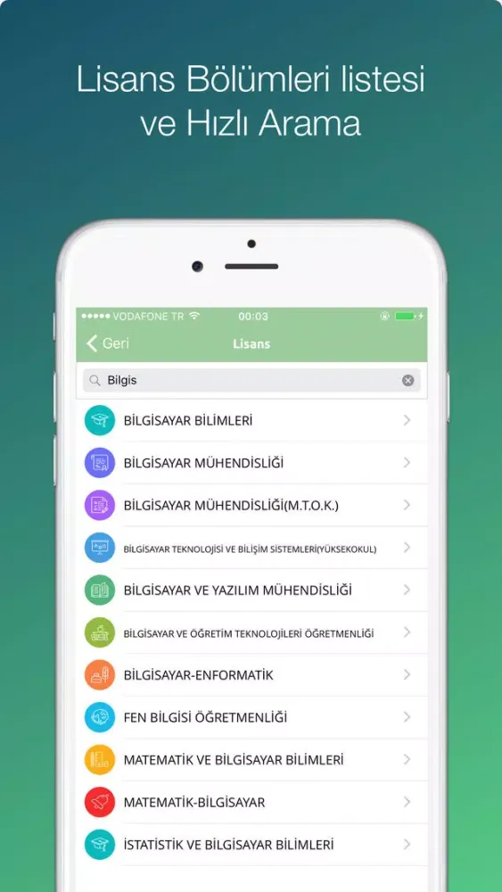 Capturas de pantalla de ÖSYM TYT AYT YKS Net - UniNet