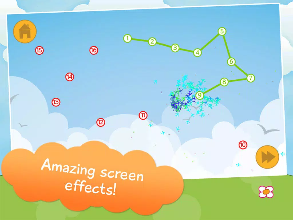 Kids Vehicles Connect the Dots Game iPad 應用截圖
