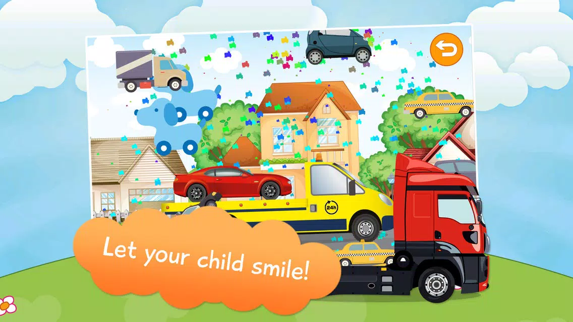 Kids Vehicles Connect the Dots Game應用截圖