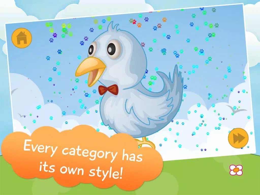 Ảnh chụp màn hình của Kids Animals Connect the Dots Game iPad 