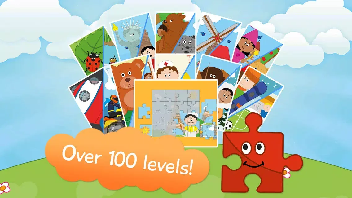 Kids 100+ Jigsaw Puzzles Ekran Görüntüleri
