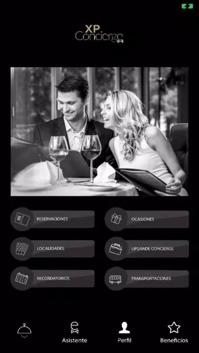ภาพหน้าจอของ XP Concierge