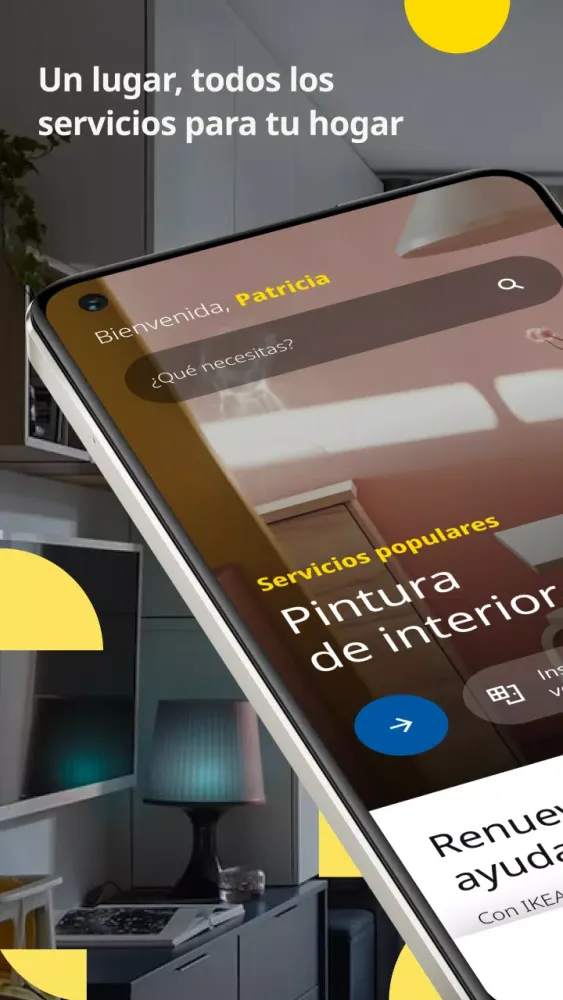 ภาพหน้าจอของ IKEA Home