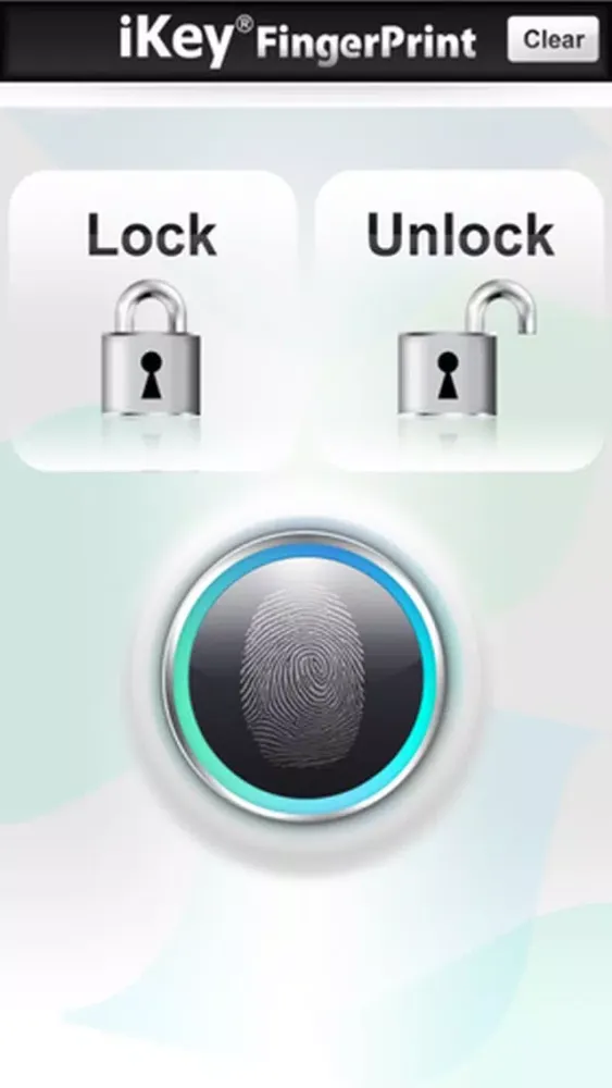 Ảnh chụp màn hình của iKeyFingerPrint