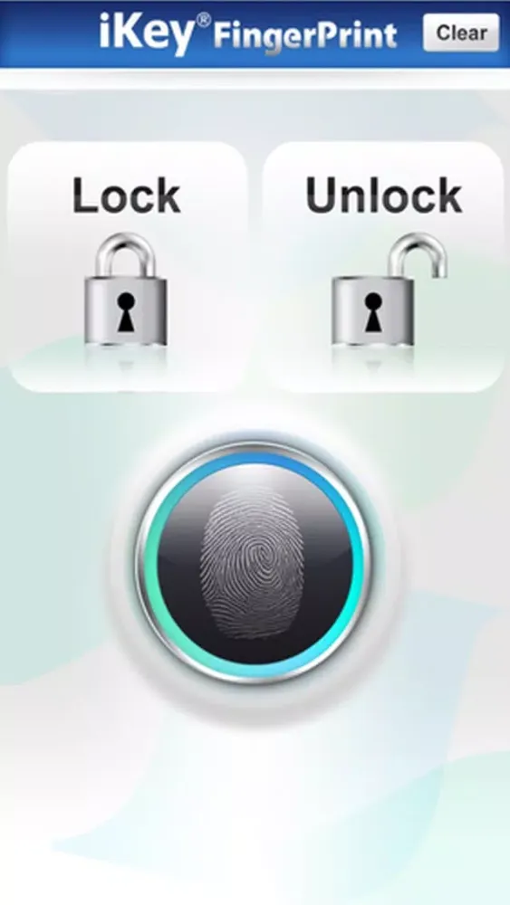 Ảnh chụp màn hình của iKeyFingerPrint