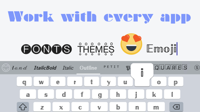 Tangkapan layar Keyboard - Fancy Symbols