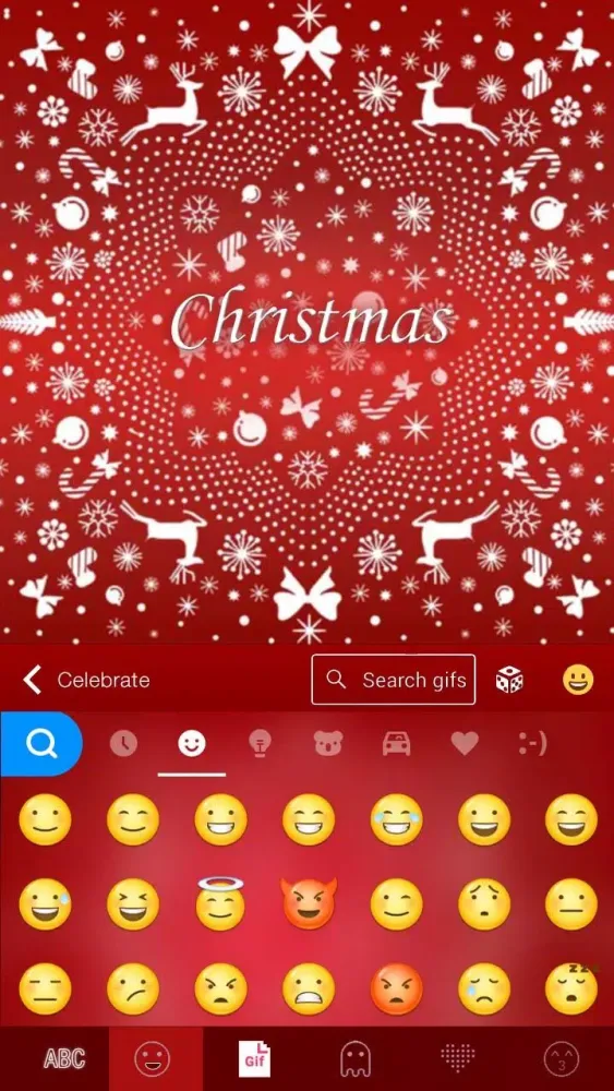 Christmas 2016 Kika Keyboard应用截图