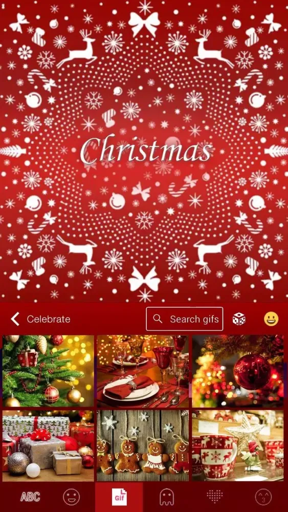 Christmas 2016 Kika Keyboard应用截图