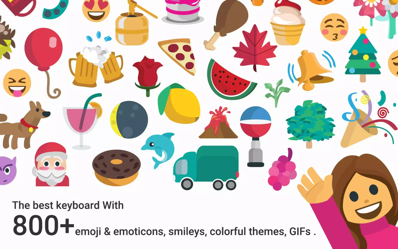 Скриншоты Romanticpairs Keyboard Theme