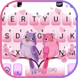 Birds In Love Keyboard Backgro
