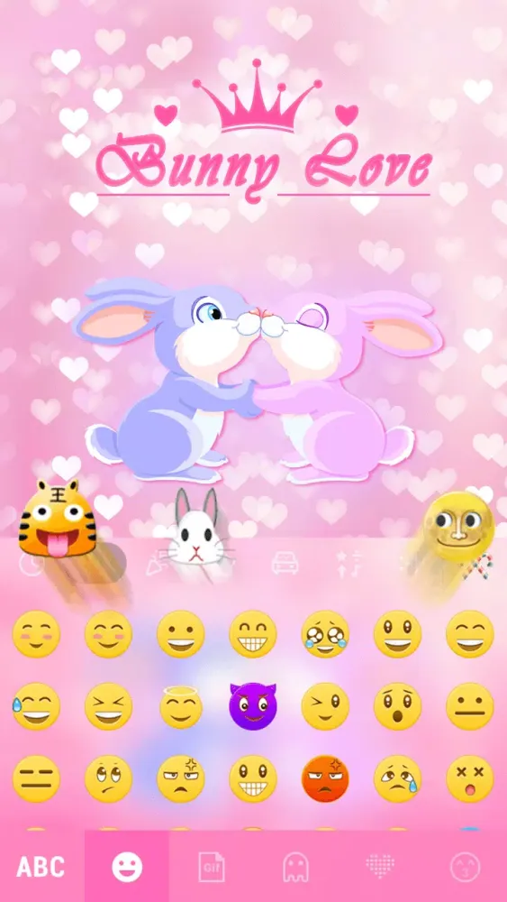 Bunny Love Themes স্ক্রিনশট