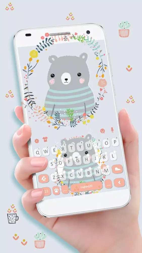 Скриншоты Cartoon Bear Theme