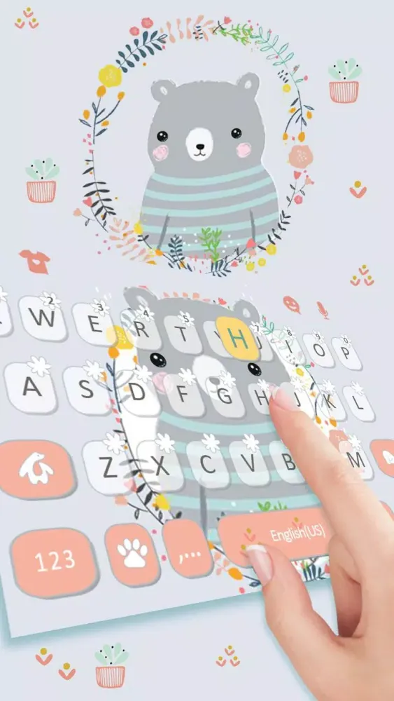 Скриншоты Cartoon Bear Theme
