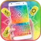 Colorful Henna Flower Keyboard
