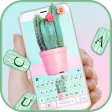 Cute Colorful Cactus Keyboard