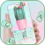 Cute Colorful Cactus Keyboard