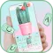 Cute Colorful Cactus Keyboard