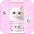 Cute White Cat Themes