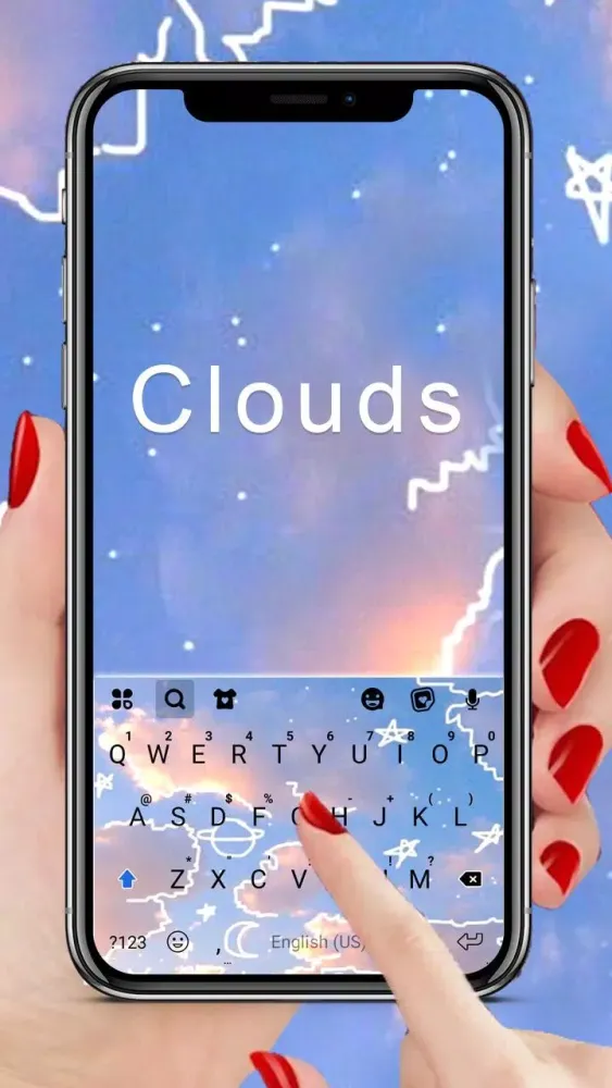 Doodle Blue Sky Theme Screenshots