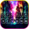 Galaxy Tree Night