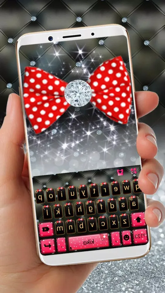 Girly Pink Bow应用截图