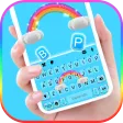 Glitter Rainbow Live Keyboard