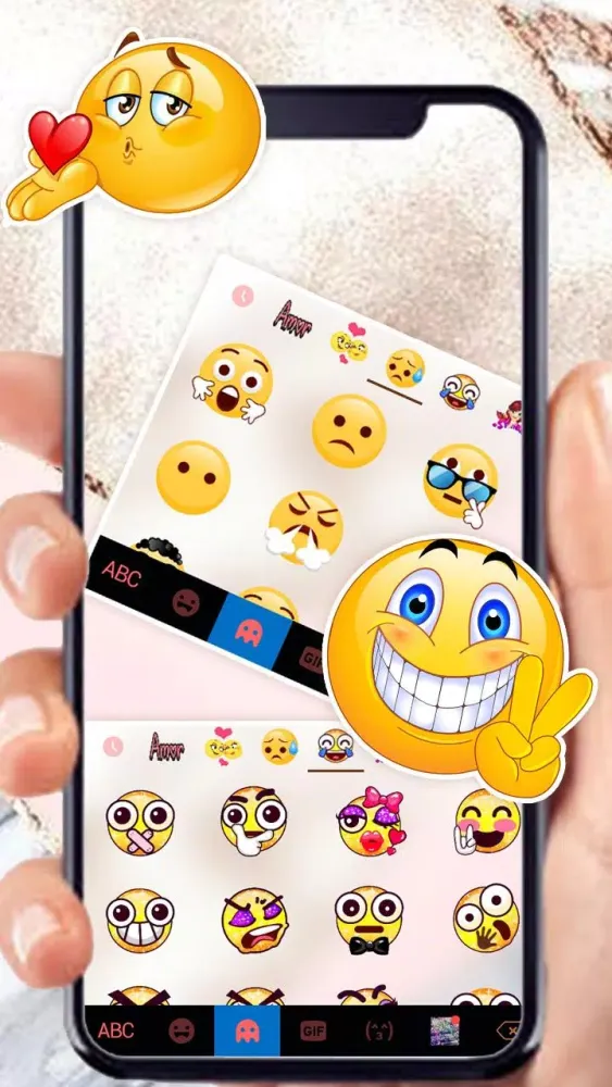 Capturas de pantalla de Gold Rose Geometric