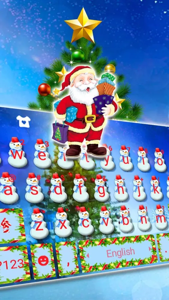 ภาพหน้าจอของ Holy Christmas1 Theme