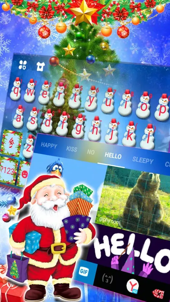 ภาพหน้าจอของ Holy Christmas1 Theme