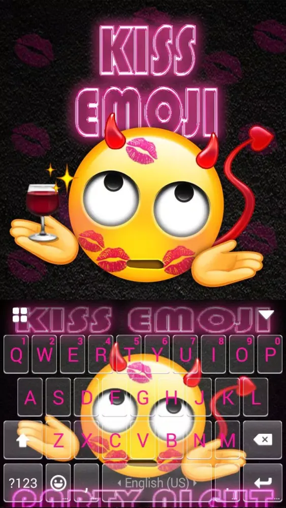 Tangkapan layar kissemoji