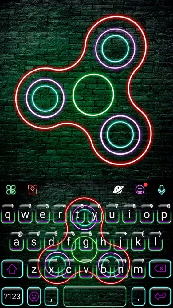 Neon Fidget Spinner 스크린샷
