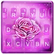 Neon Glitter Rose