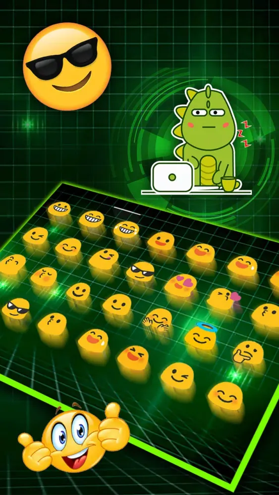 Neon Green Tech 2 Screenshots