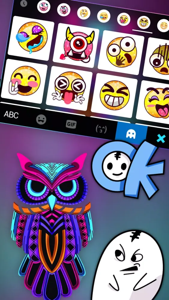 Neon Owl Screenshots