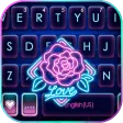 Neon Rose Love
