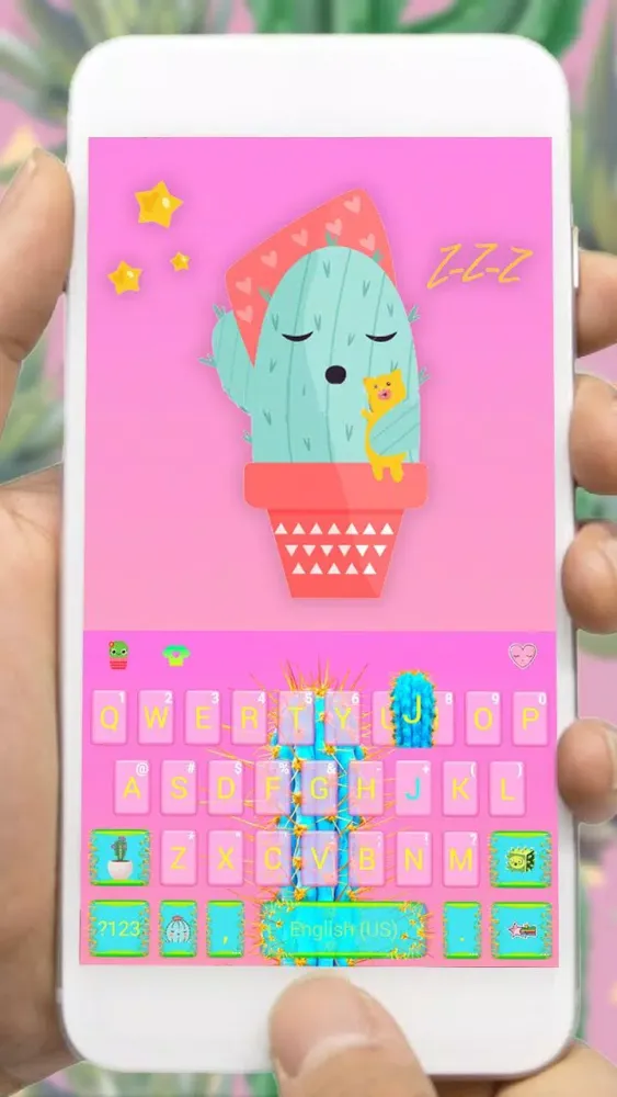 صور Pink Cartoon Cactus