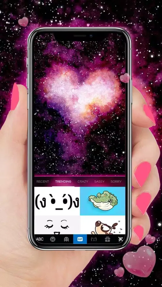 Ảnh chụp màn hình của Pink Heart Nebula