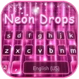 Pink Neon Drops