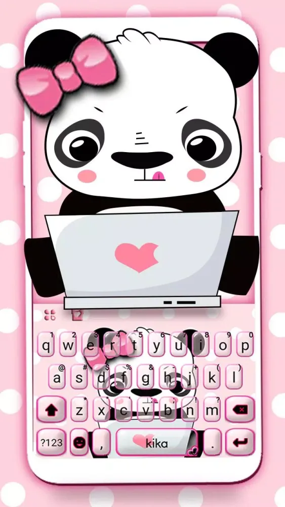 Pink Panda Theme應用截圖